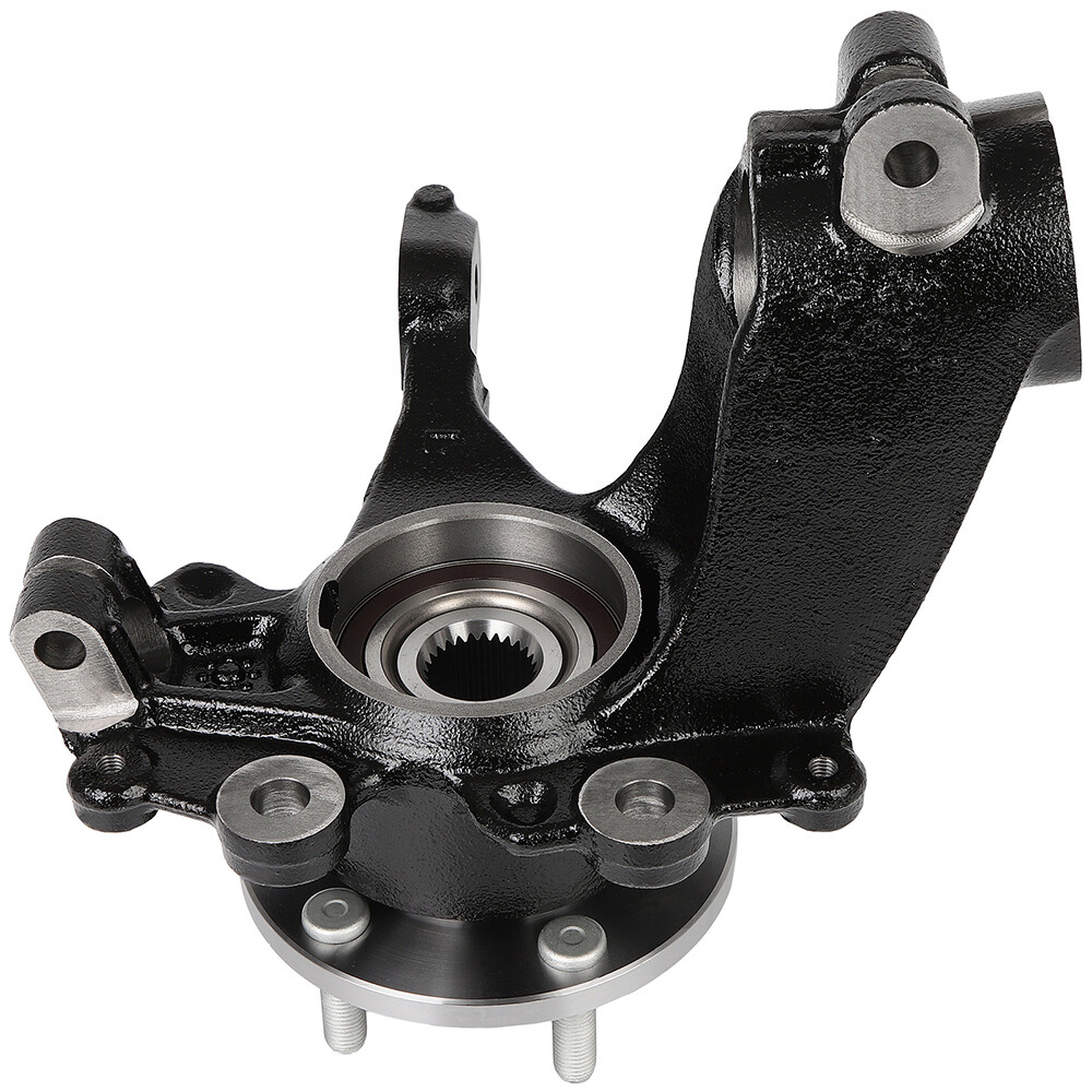 Front Left Right (2) Wheel Hub Bearing Steering Knuckle For Ford Focus 2012-2018