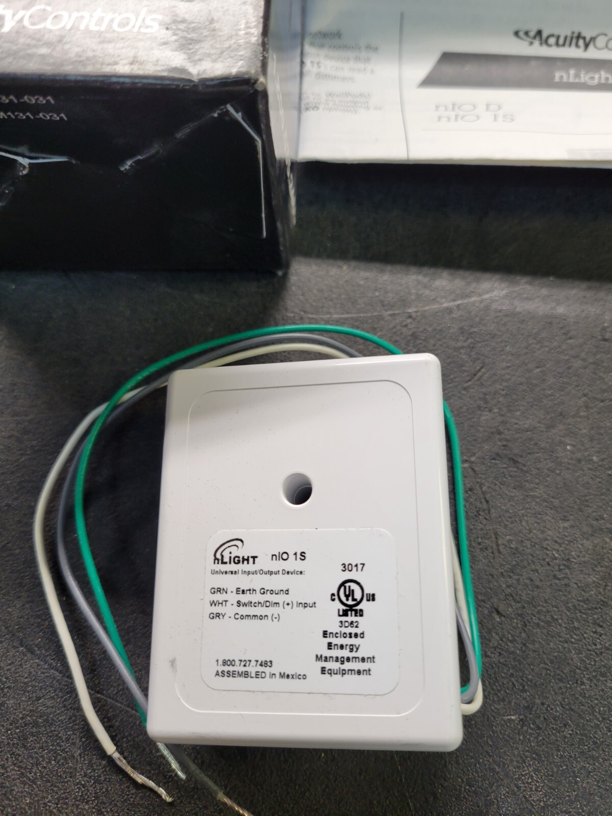 Acuity Controls Sensor Switch N/O 1S 214YEK.