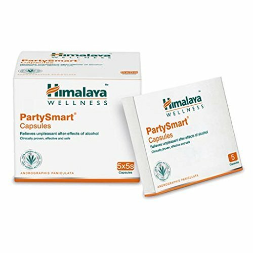 2 Box X Himalaya Party Smart Capsules 25 Cp relieves aftereffects of ALCOHOL F/S