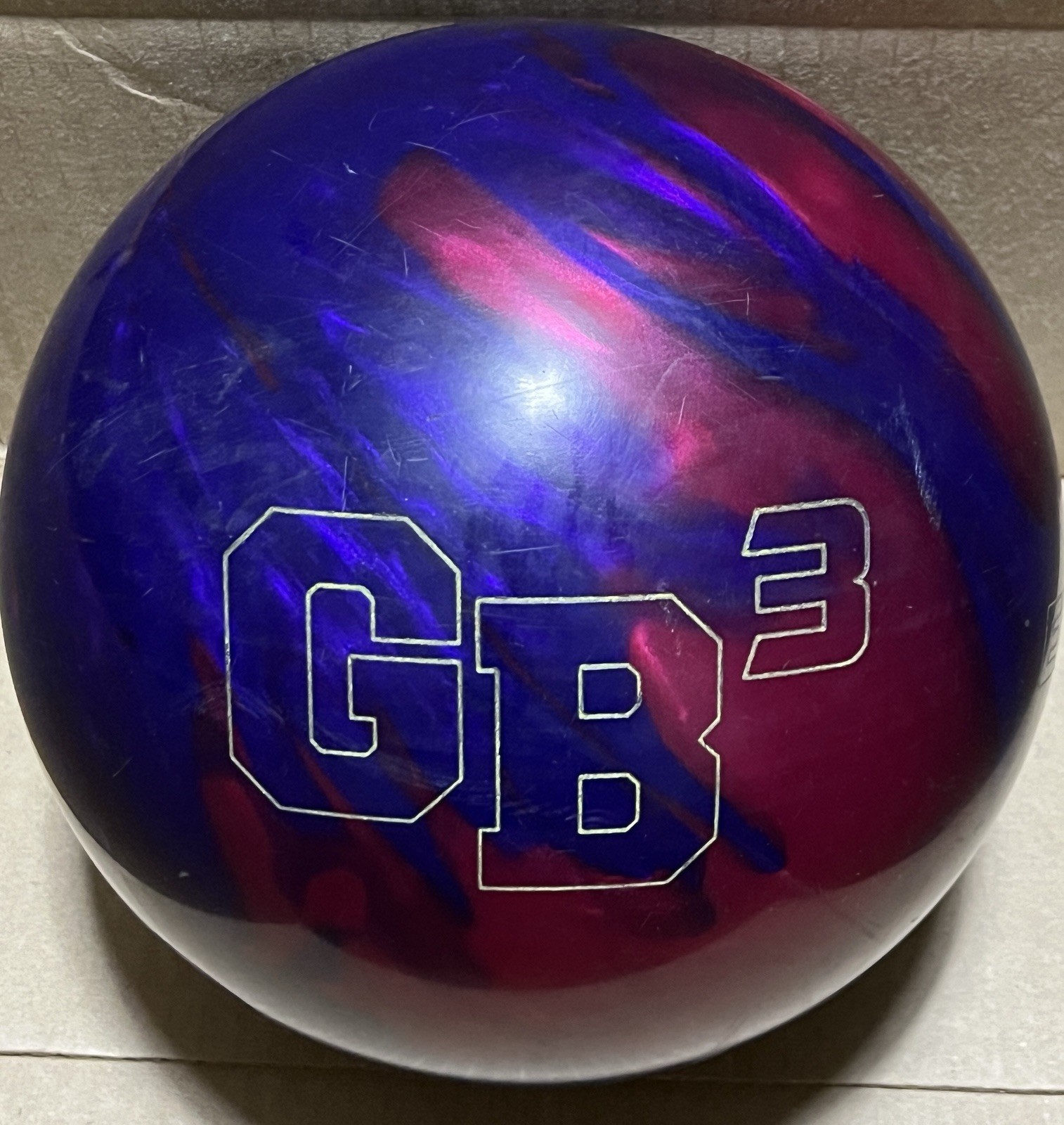 Ebonite Game Breaker 3 Pearl 15 lb Bowling ball Used Single Drill