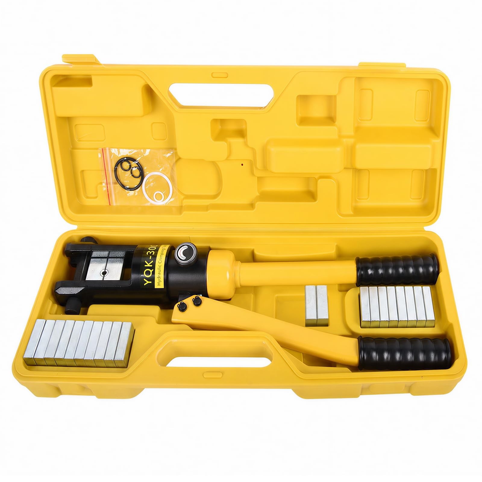 16t Hydraulic Crimping Tool 8 Awg To 600 Mcm Battery Cable Crimping Tool 0.87 In