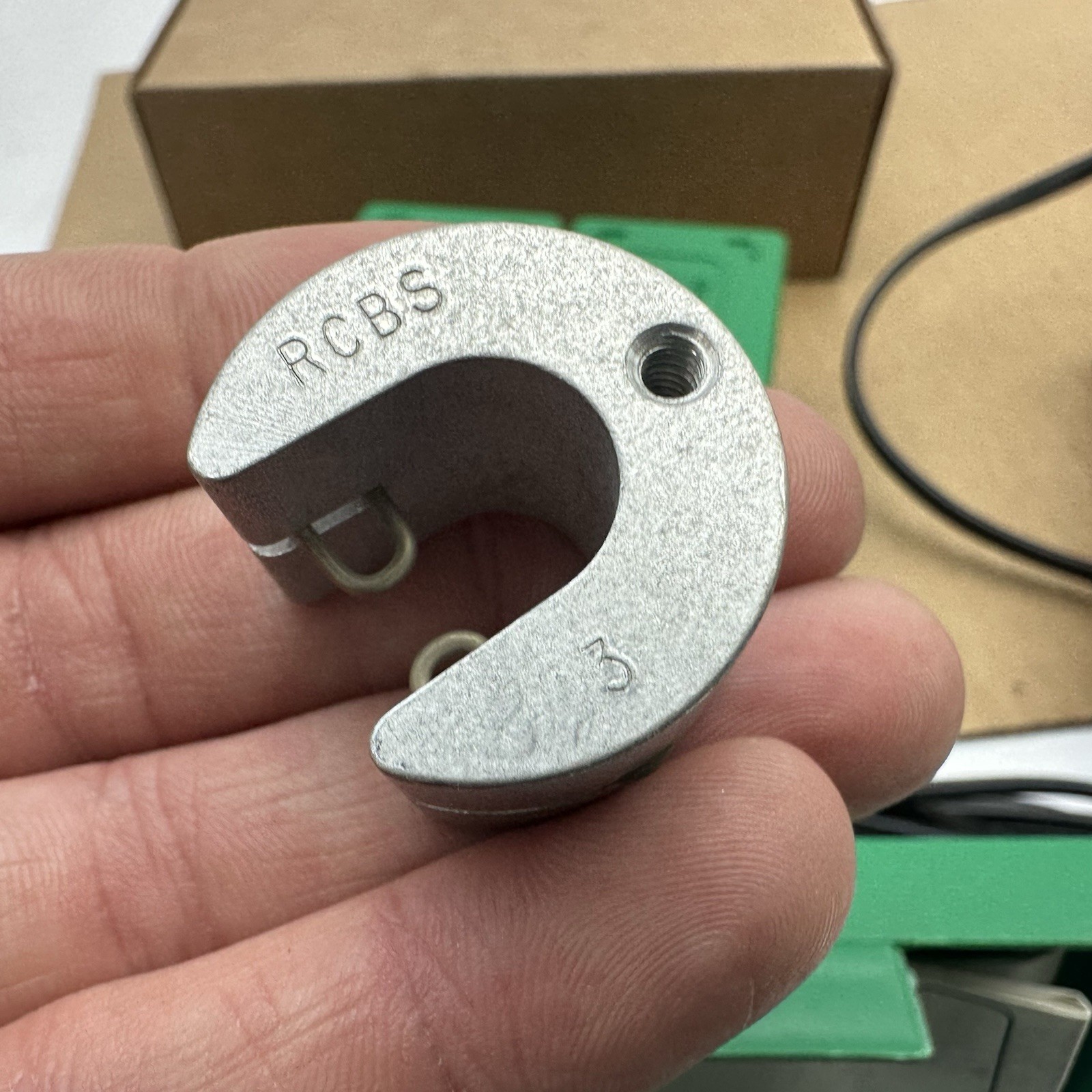 RCBS TRIM GAUGES SET OF 5 With Cases FOR RCBS CASE TRIMMER #1 #2 #3 #4 #6 USA