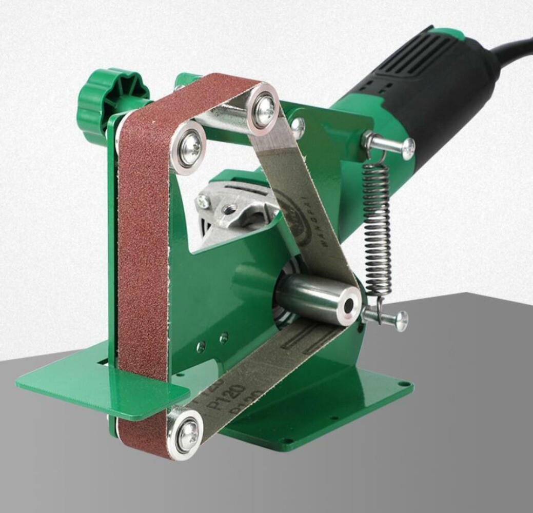 220V 180W Angle Grinder DIY Sand Disc Belt Sander DIY Polishing Grinding Machine