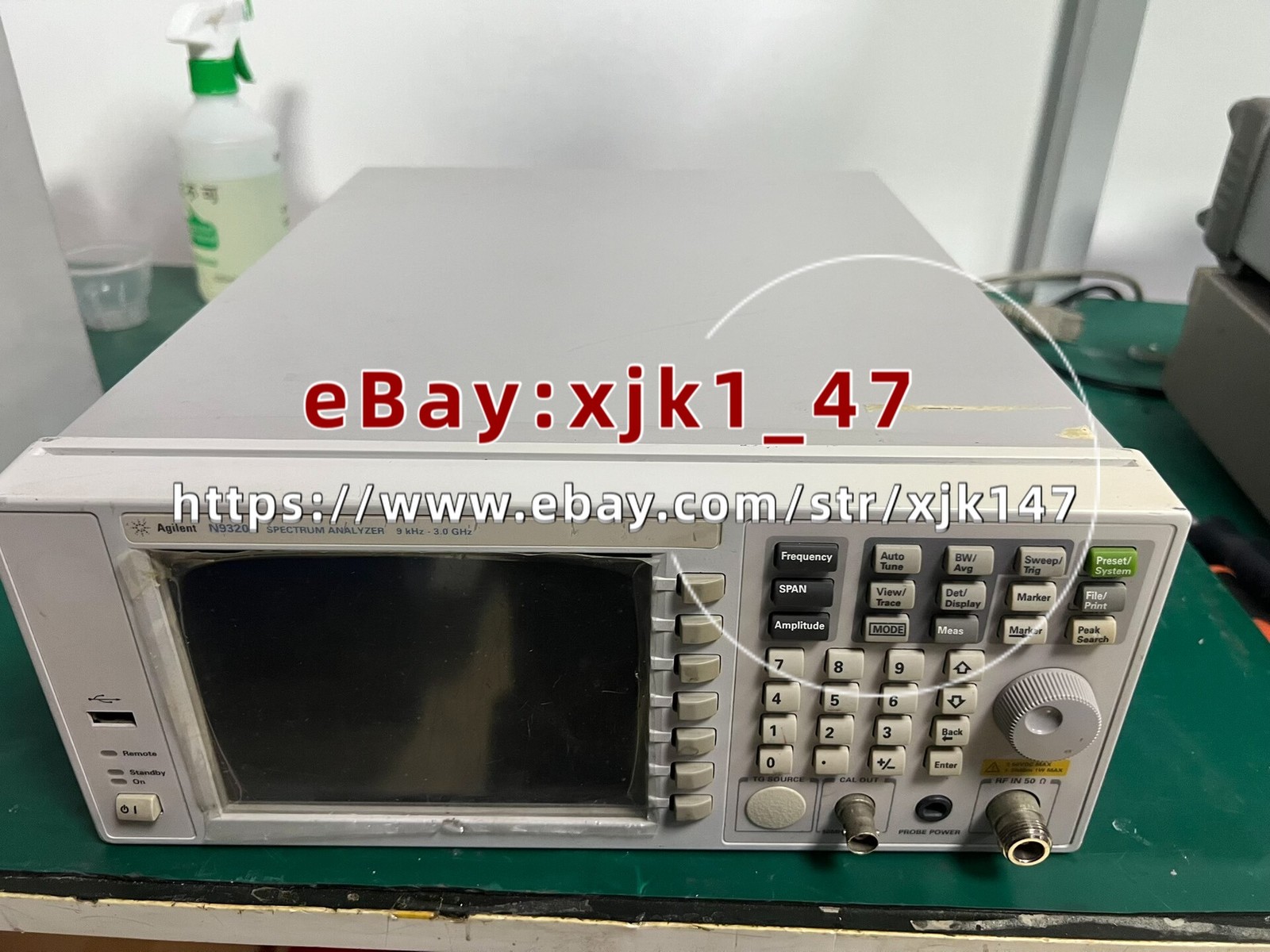 Agilent N9320A 9 kHz - 3 GHz RF Spectrum Analyzer
