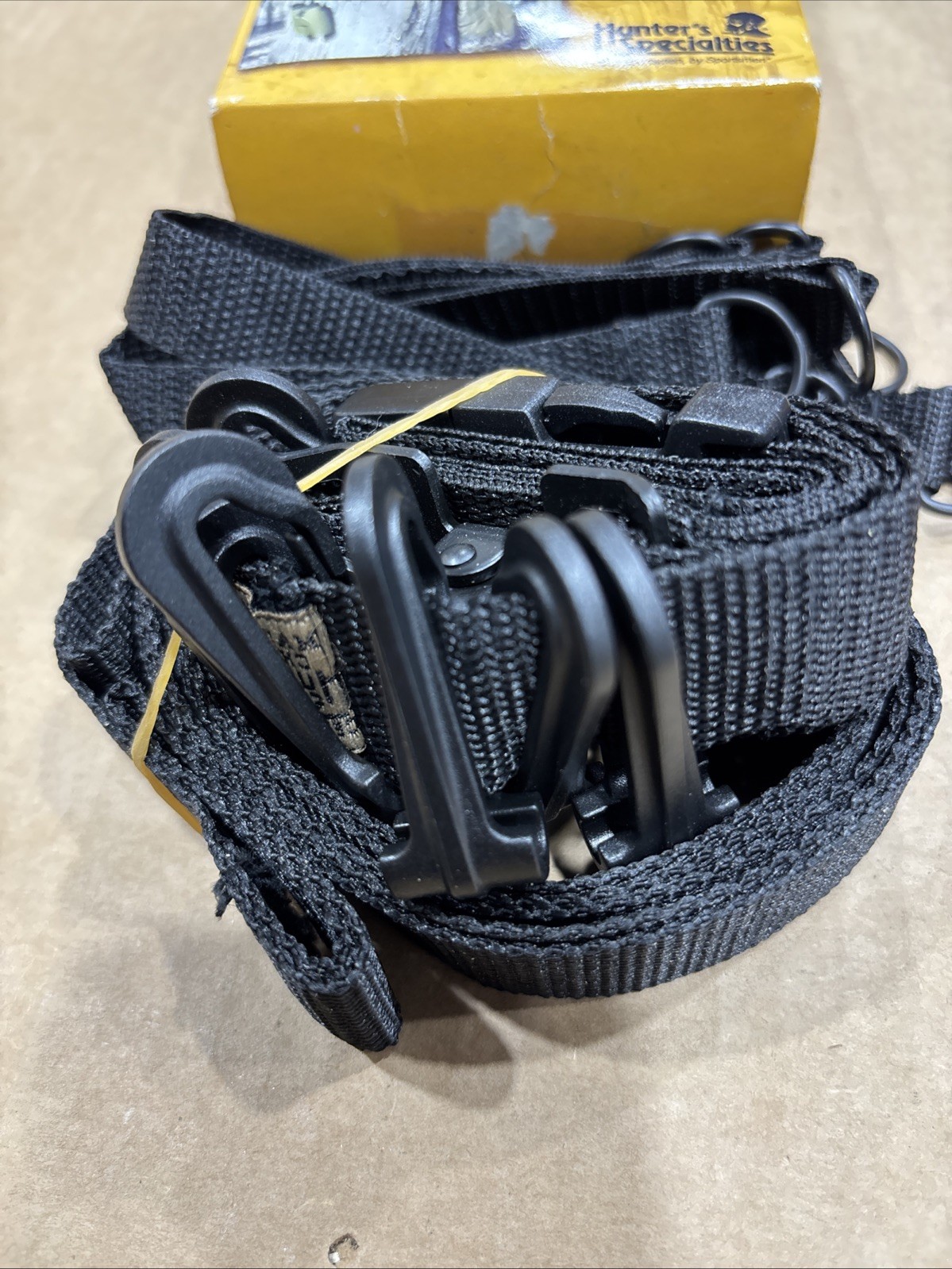 Treestand Strap Gear Hangers with Large Hooks, Lightweight Multi-hook Accessory