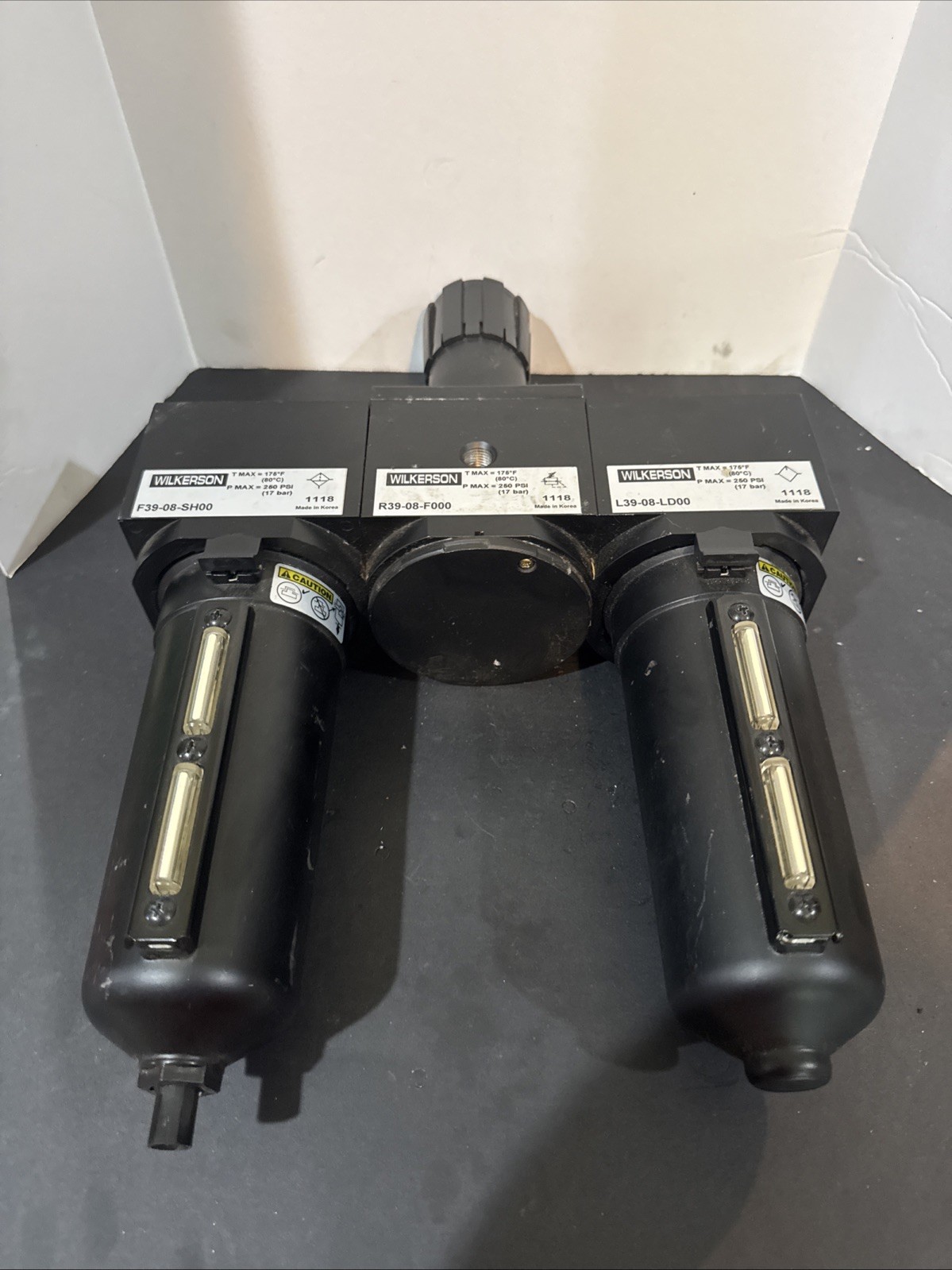 Wilkerson R39-08-F000 Air Regulator Wilkerson F39-08-SH00 Wilkerson L39-08-LD00