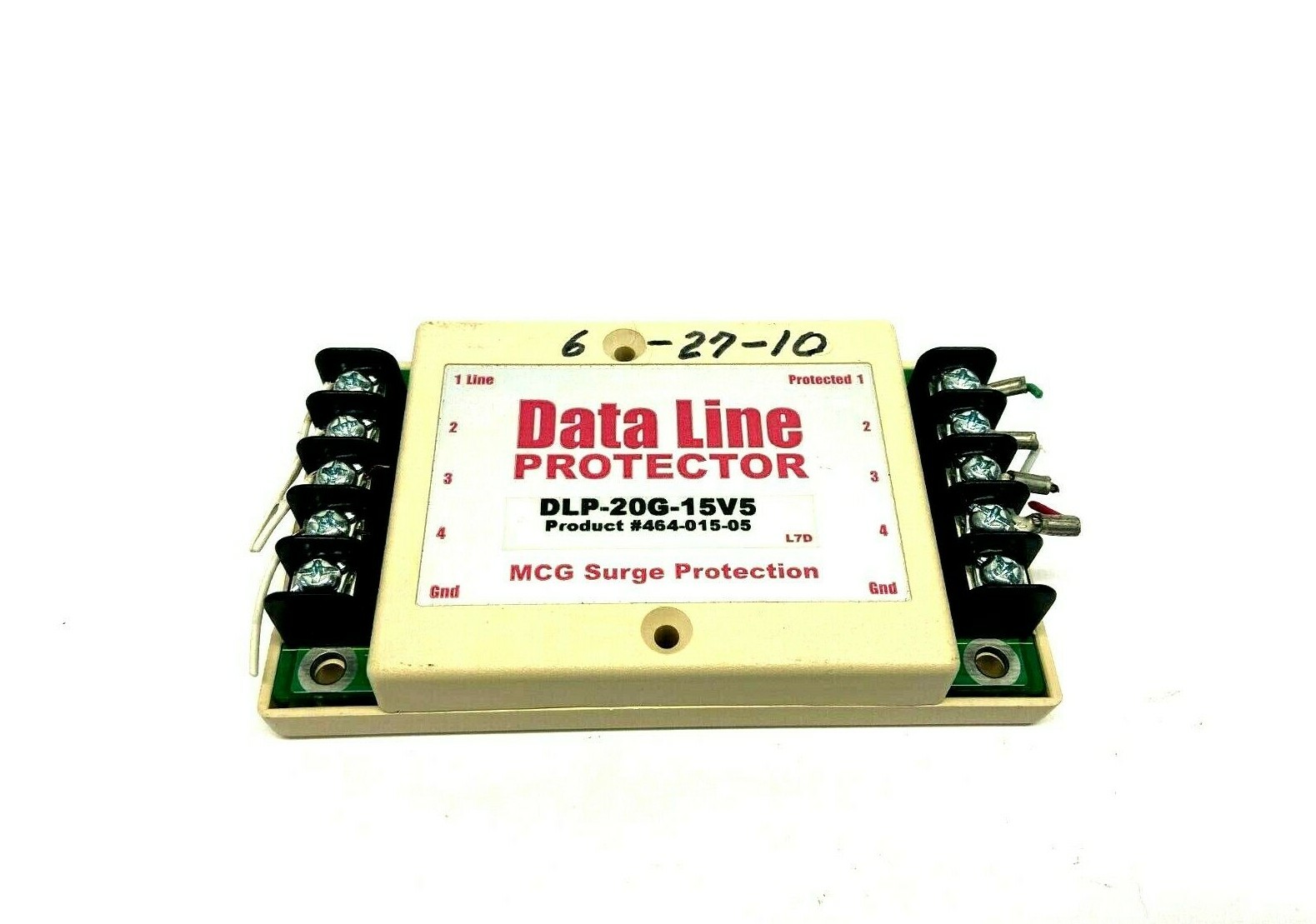 MCG Surge Protection 464-015-05 Data Line Protector DLP-20G-15V5