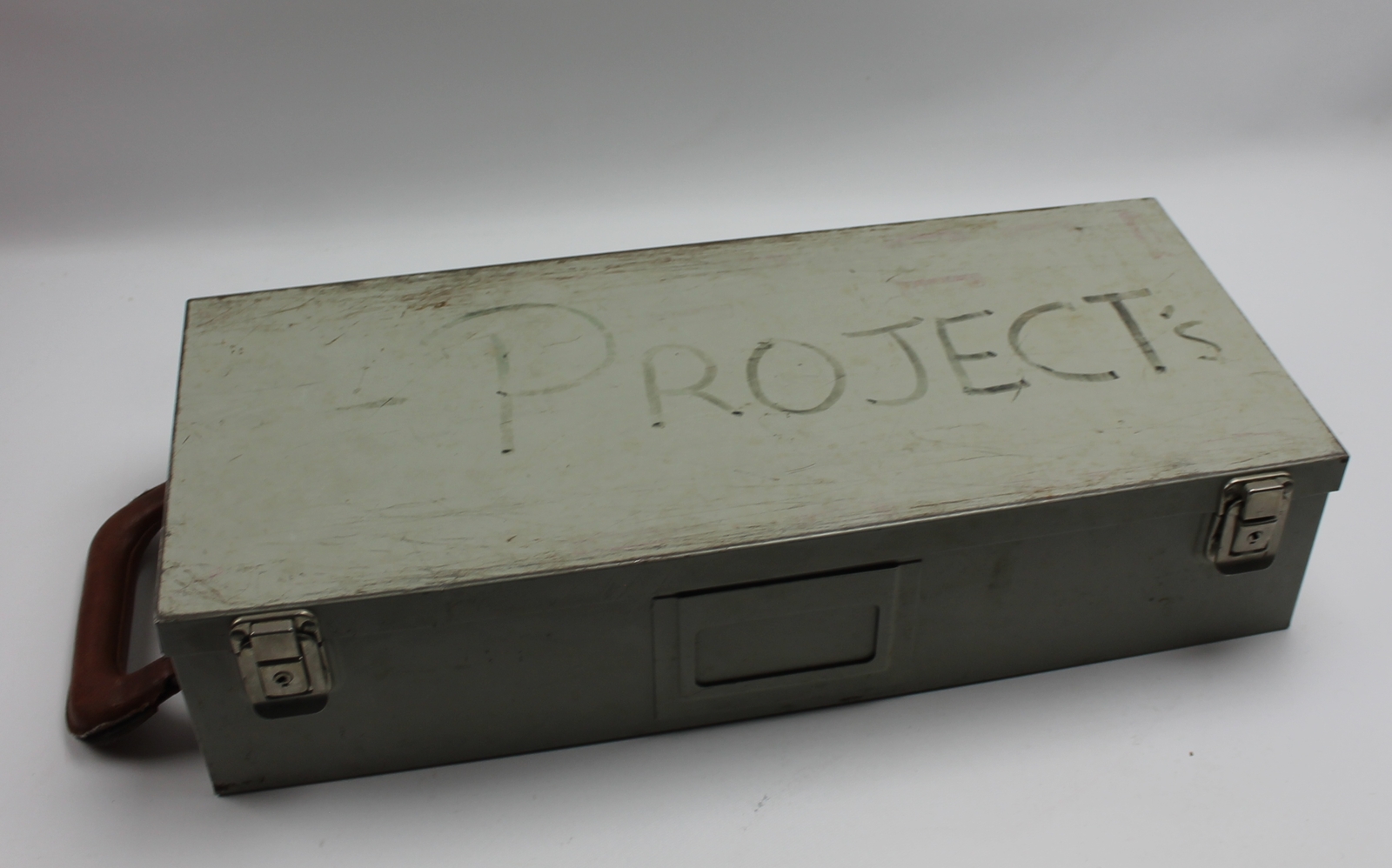Steel Hard Case, Painted Cary Case Military Grade File Box Case