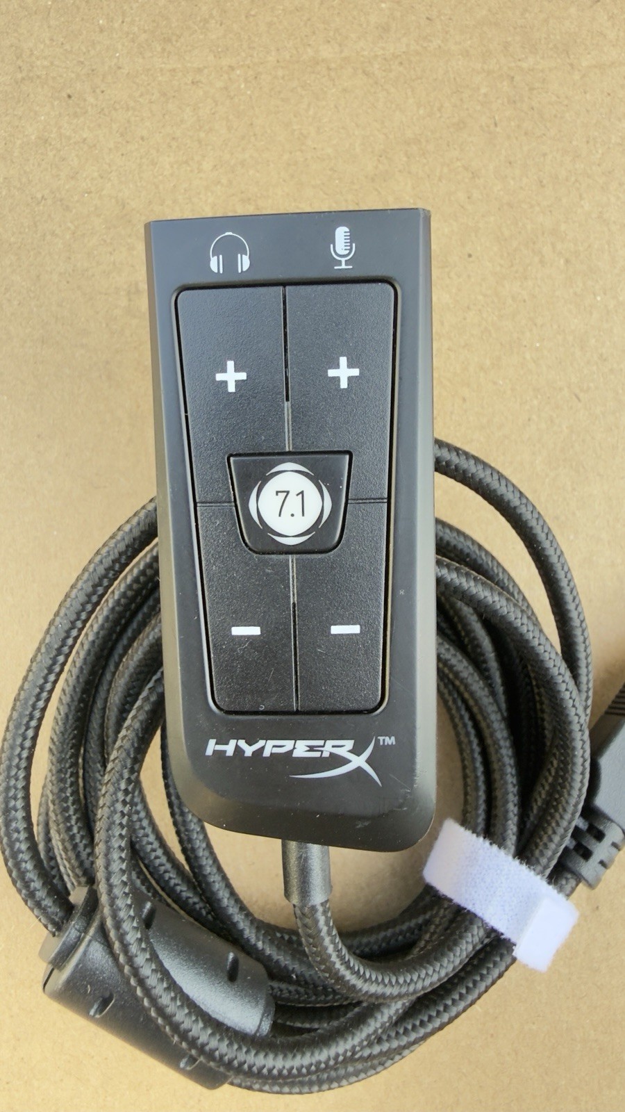 HyperX USB Audio Cable Controller 7.1 Surround Black