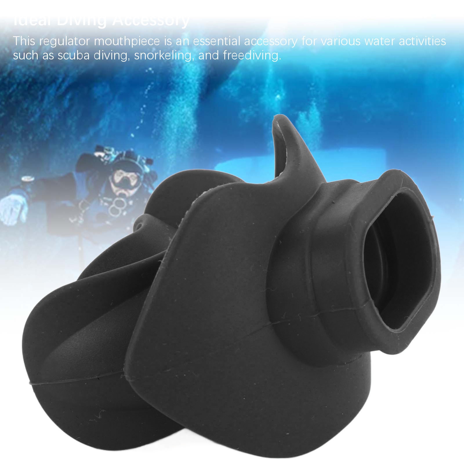 Scuba Diving Comfort Bite Mouthpiece Secure Fit For Snorkeling Easy To Use