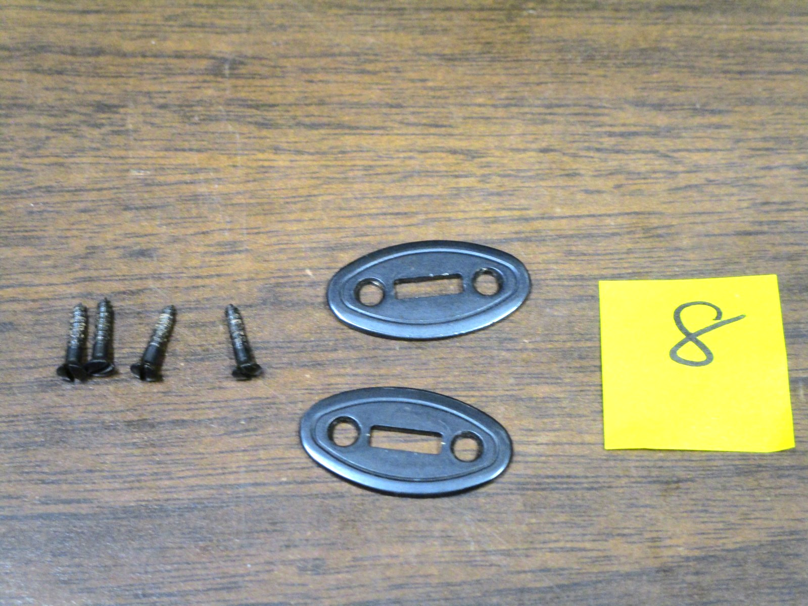 8 Thompson Center Renegade New Englander White Mt Carbine Wedge Plates W/Screws
