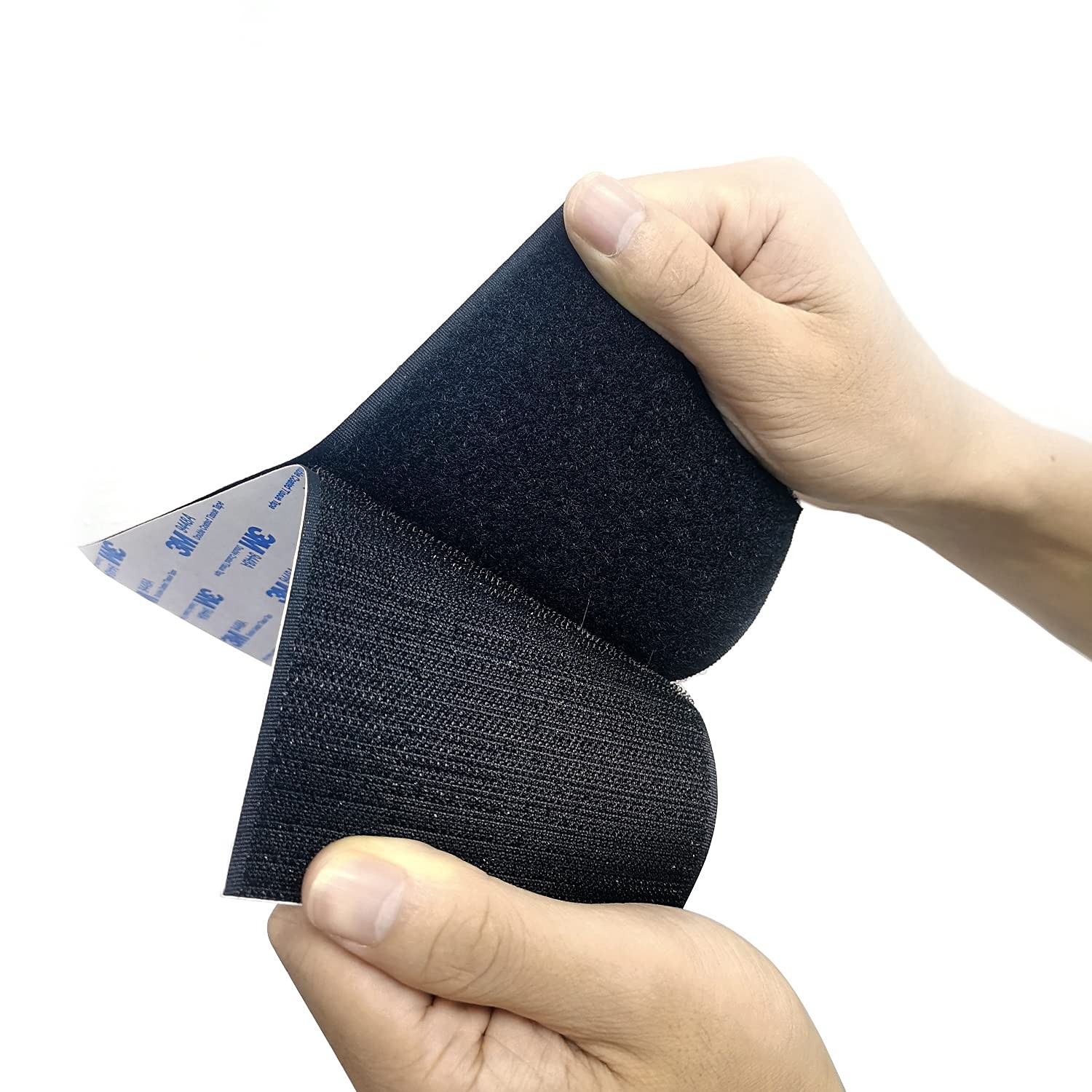 Hook and Loop Tape 4in x 8in 6 Pairs, Slef Adhesive Interlocking Strip, Mount...