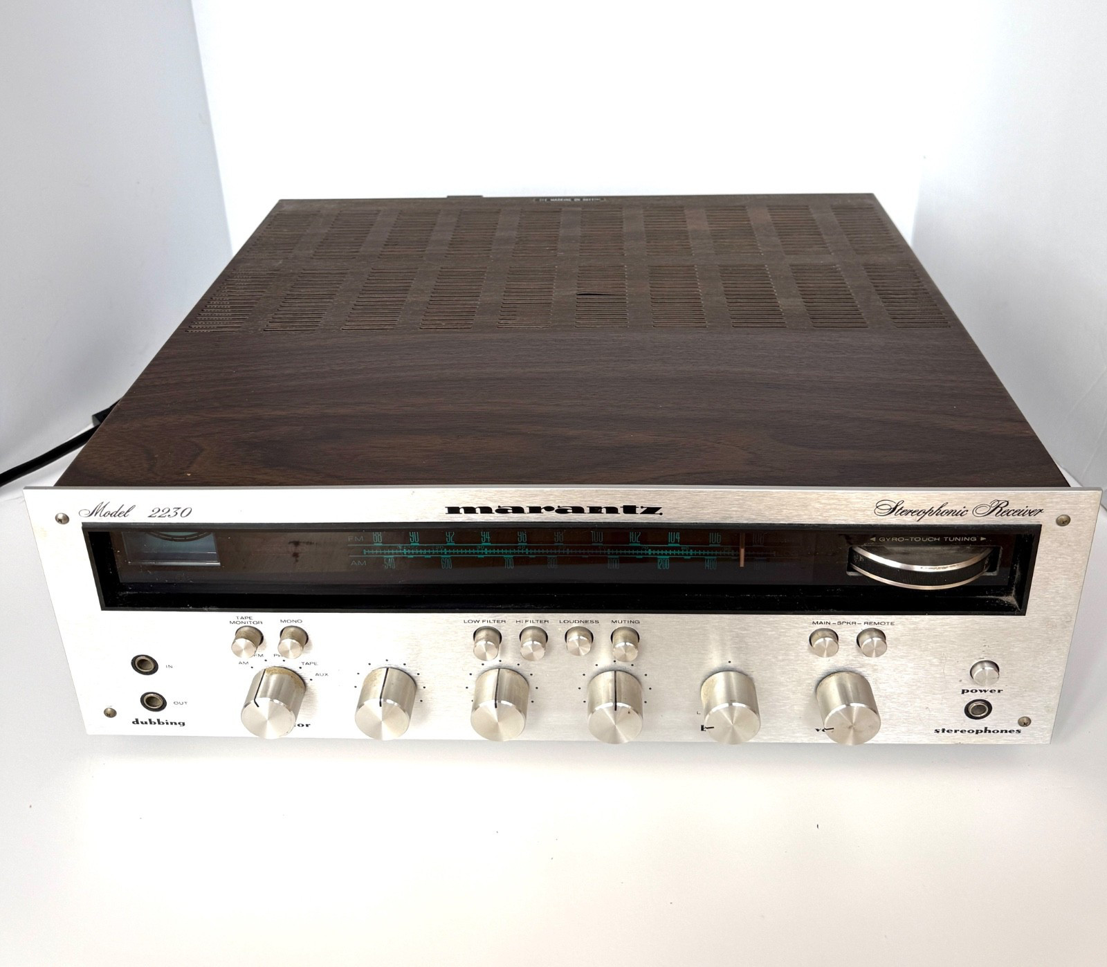 MARANTZ 2230 STEREO RECEIVER - SERIAL #174345J4