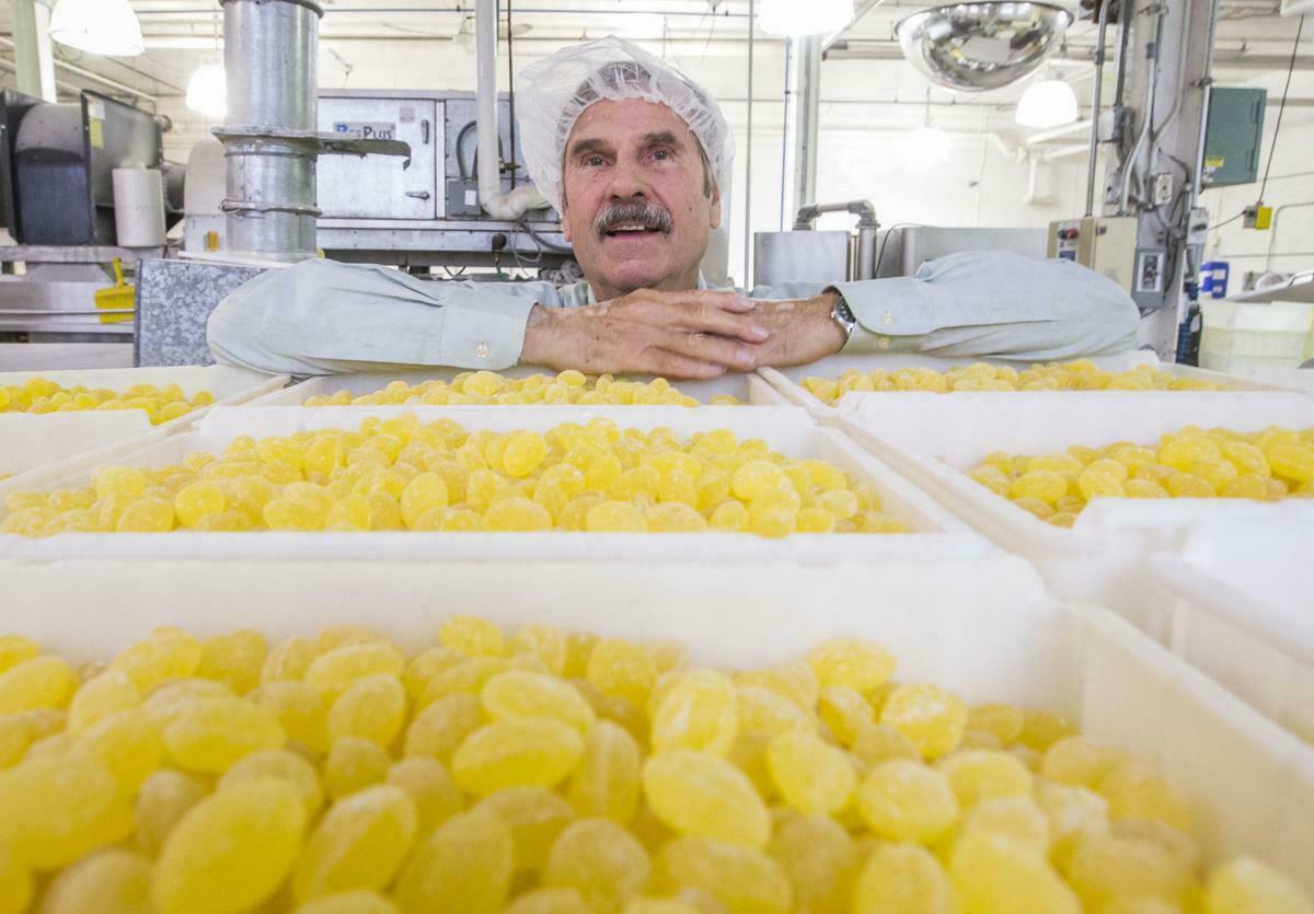 Claeys Sanded Lemon Drops Old Fashioned Nostalgic Candy , 4 lbs