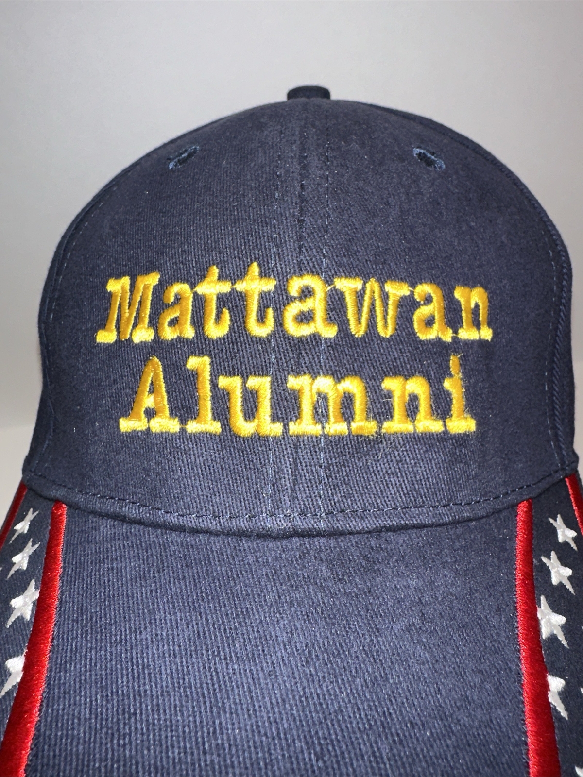 Mattawan Alumni Pristine Hook and Loop Strap by KC Caps