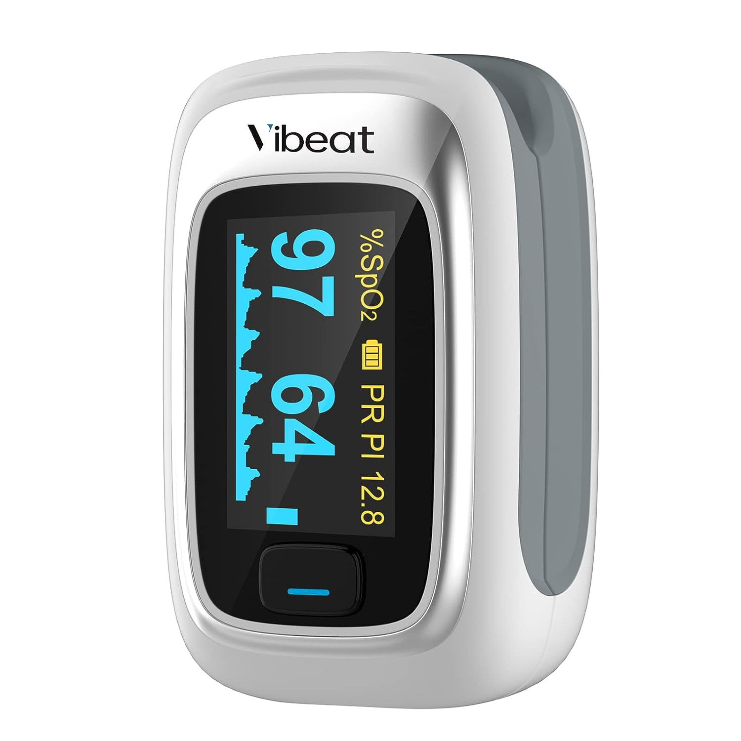 Fingertip Pulse Oximeter, Blood Oxygen Saturation Monitor| O2 Meter, Portable SP