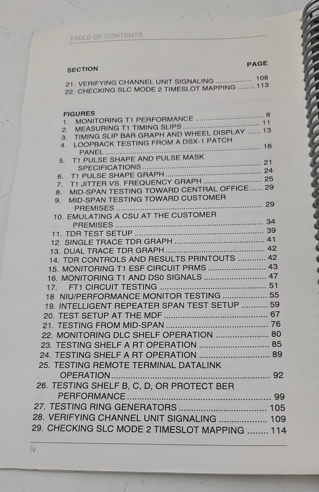 T-Berd 209A 211 analyzer Users Guide