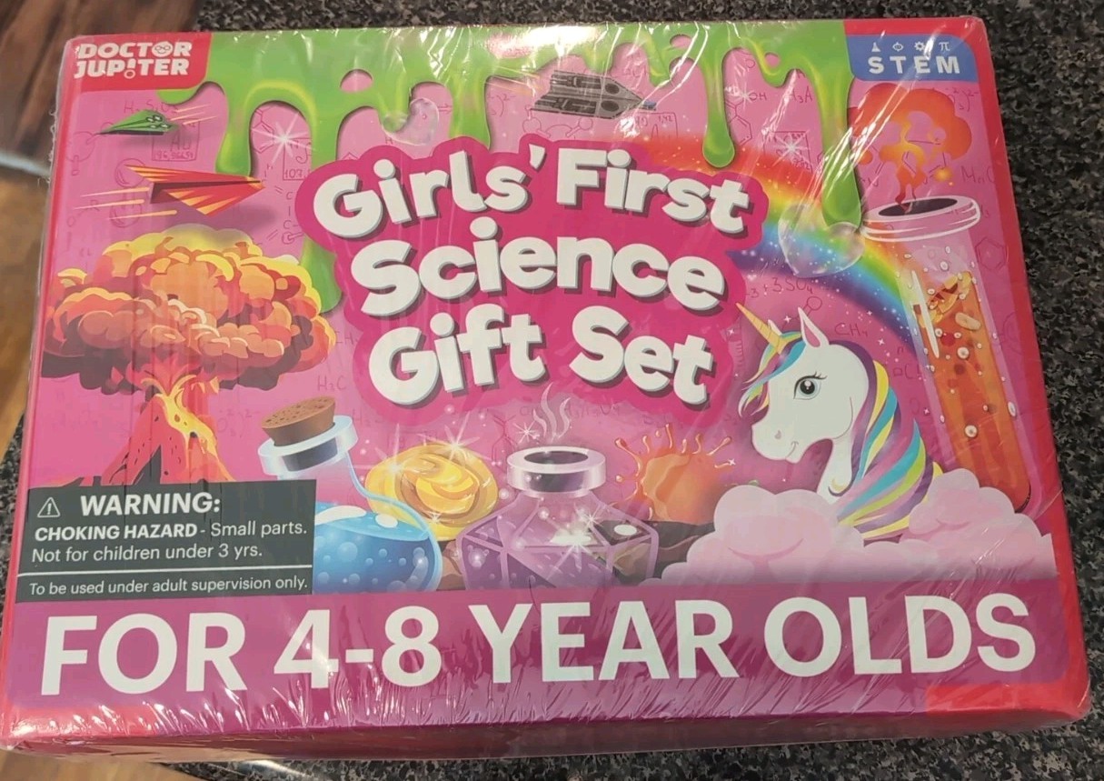 Doctor Jupiter Girls’ First Science Gift Set for Ages 4+ | Set of Girls' First
