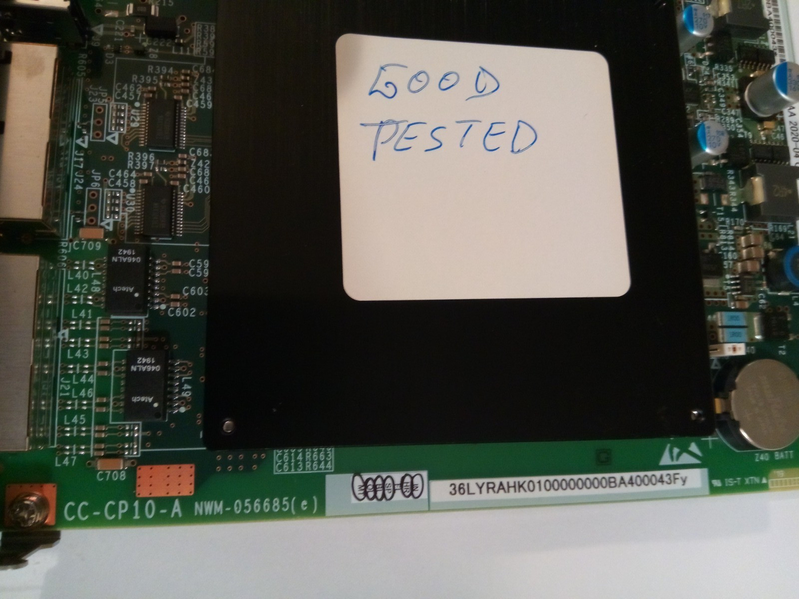 NEC CC-CP10-A WITH GPZ-64IPLD MAIN PROCESSOR BLADE MODULE