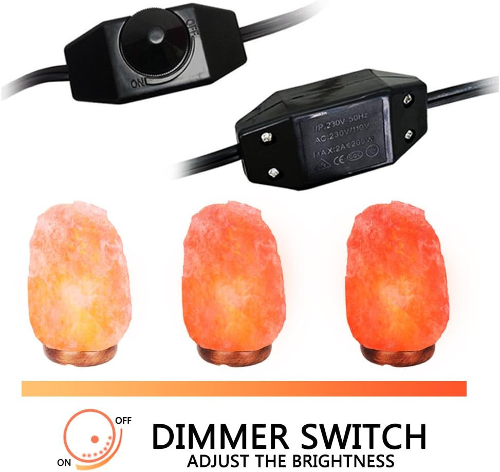 Himalayan Salt Lamp Cords (6Ft) with Dimmer Switch,Original Replacement Cords wi