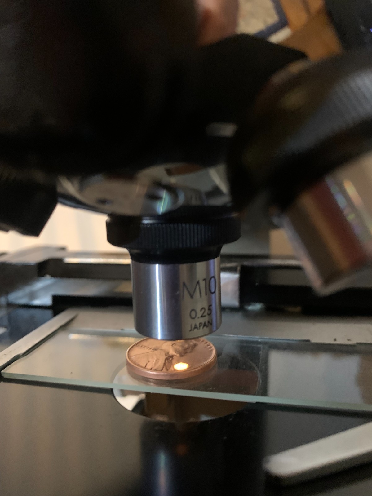 Olympus MF metallurgical microscope