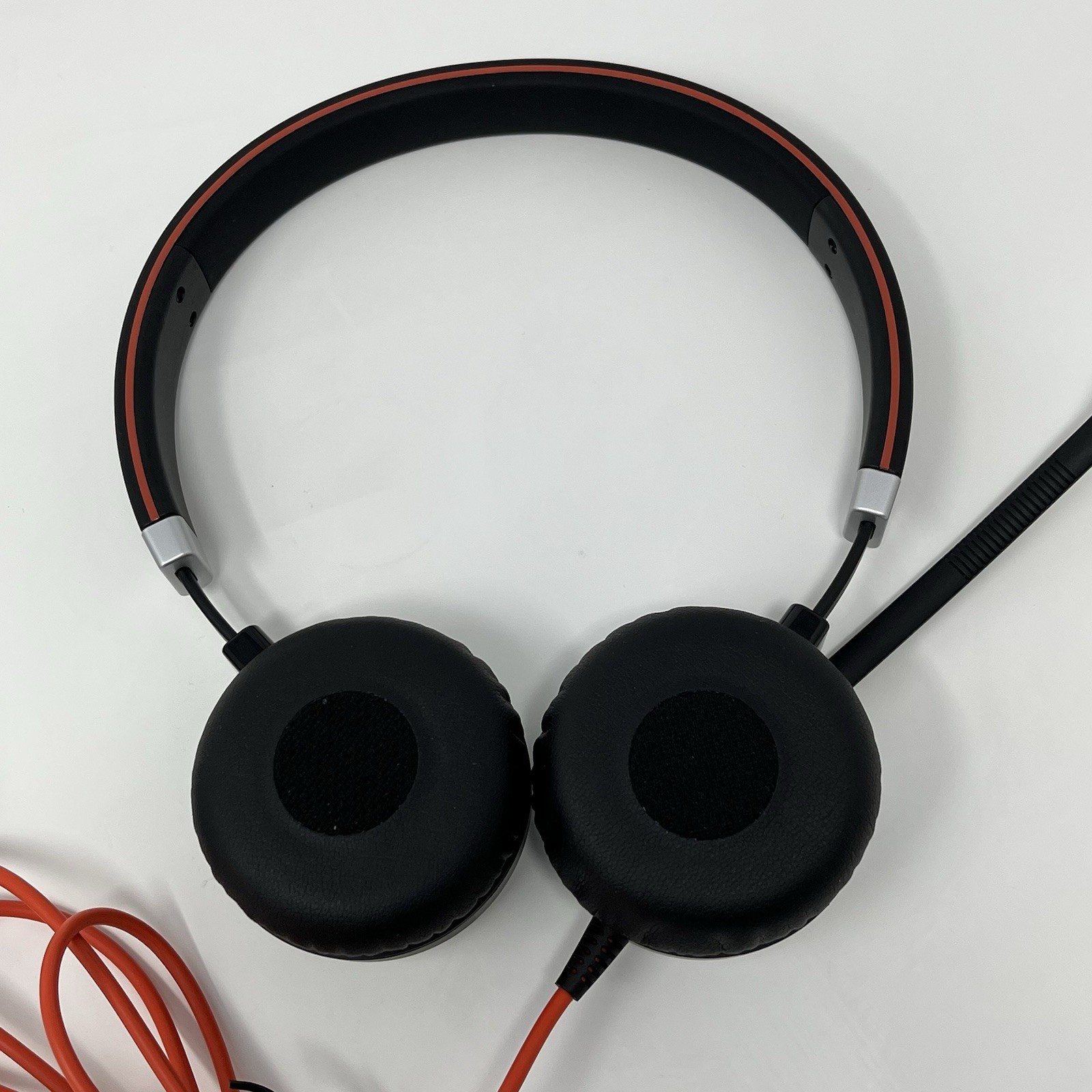 Jabra Evolve 40 UC Stereo Wired Headset HSC017 w/ Link Controller ENC010