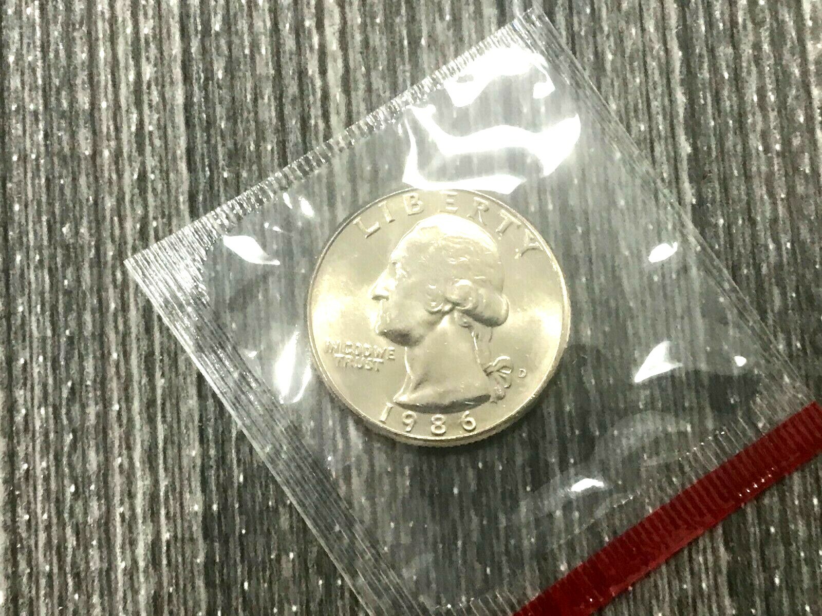1986 P D   Washington Quarter  From Mint Sets  (2 coin set)