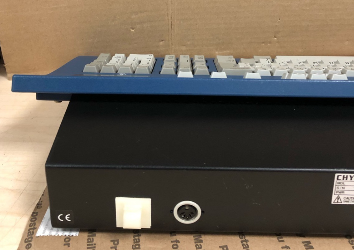 PARTS! CHYRON Duet CHYRON KYBD Character Generator Editing Keyboard (UNTESTED)