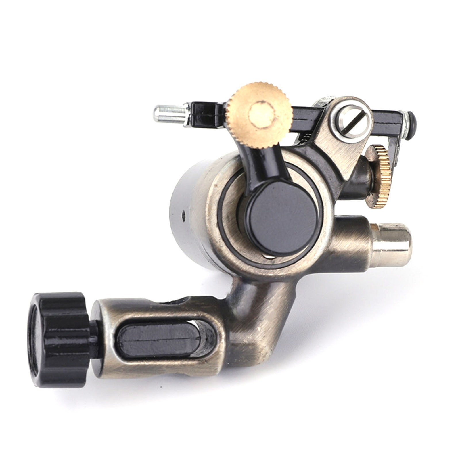 § Bronze Tattoo Machine Copper Alloy Liner Shader Stroke Adjustable