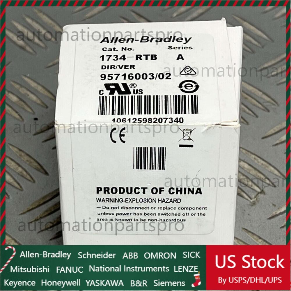 -  Allen Bradley   1734-RTB Series A AB 1734RTB US Free Tax
