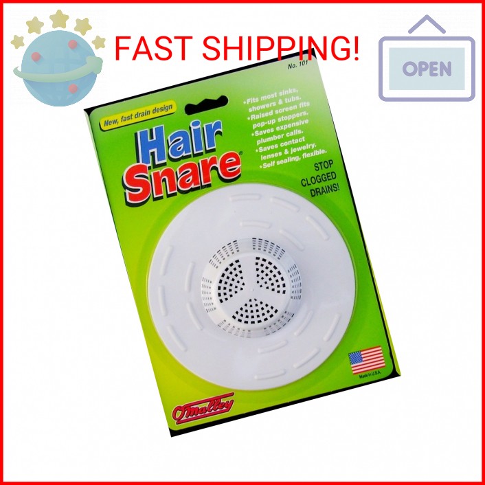 Hair Snare Drain Cover Universal - White