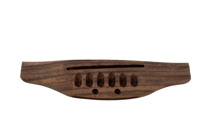 NEW - Top Loading Acoustic Bridge, Unfinished Rosewood