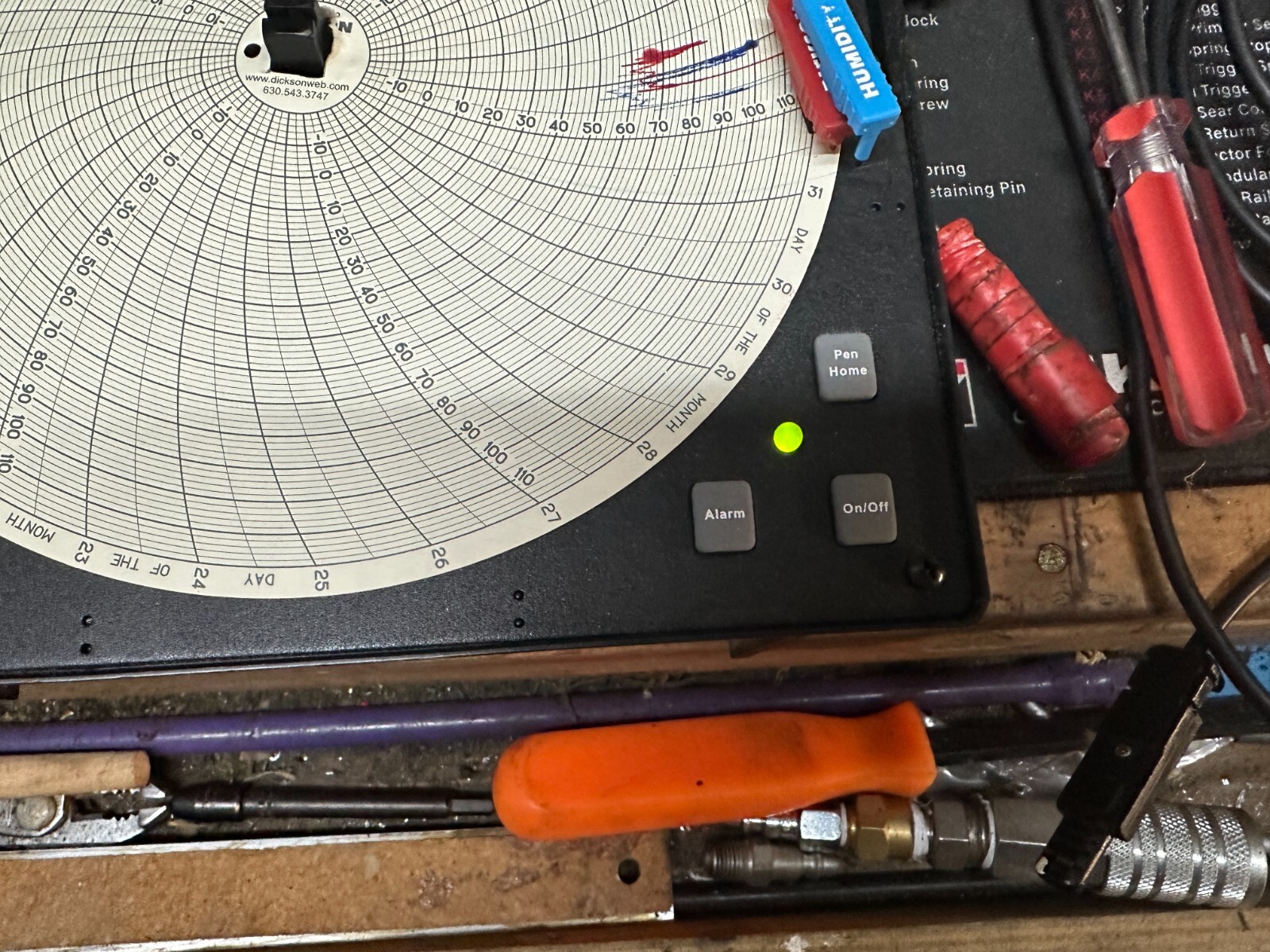 Dickson Temp & Humidity Chart Recorder