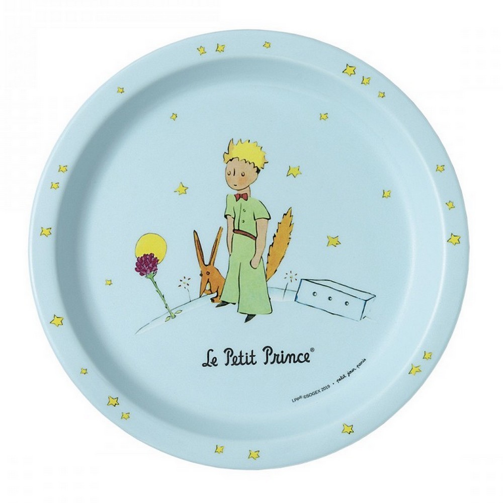 Petit Jour baby plate Ø18cm (The Little Prince and the Fox)