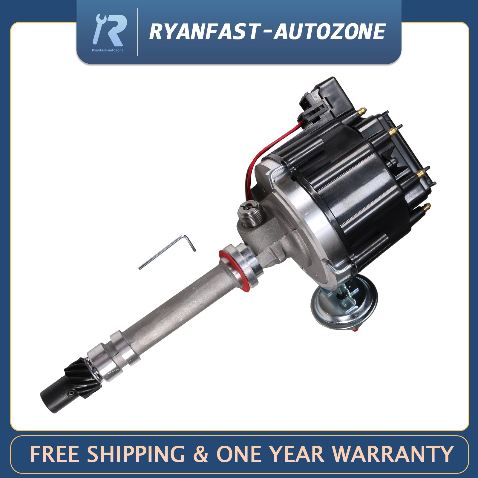 HEI Distributor w/ Cap For Chevy Corvette Tach Drive BBC & SBC 327 350 383 62-74
