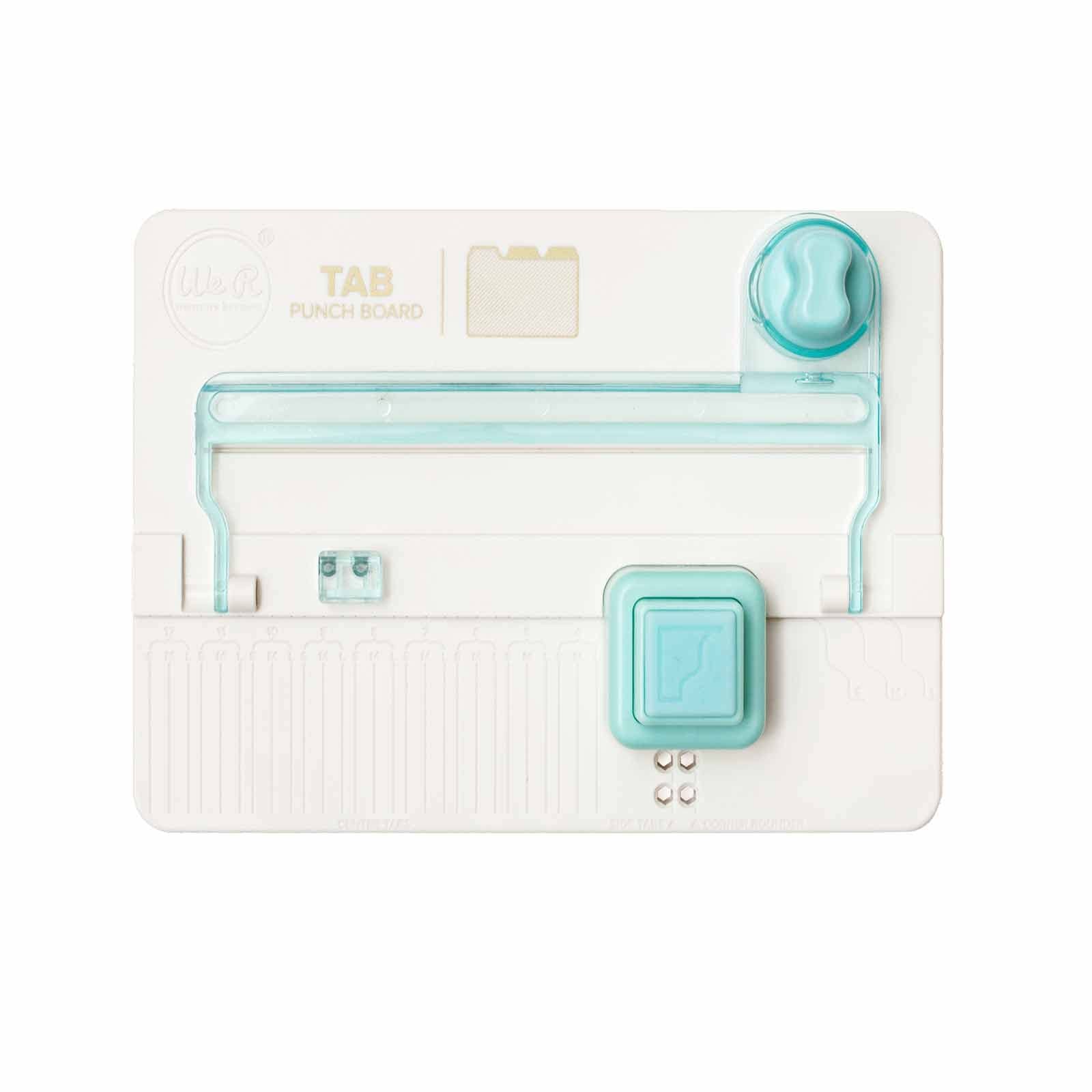 We R Memory Keepers Tab Punch Board Arts Crafts Scrapbooking Tool Custom Tabs La