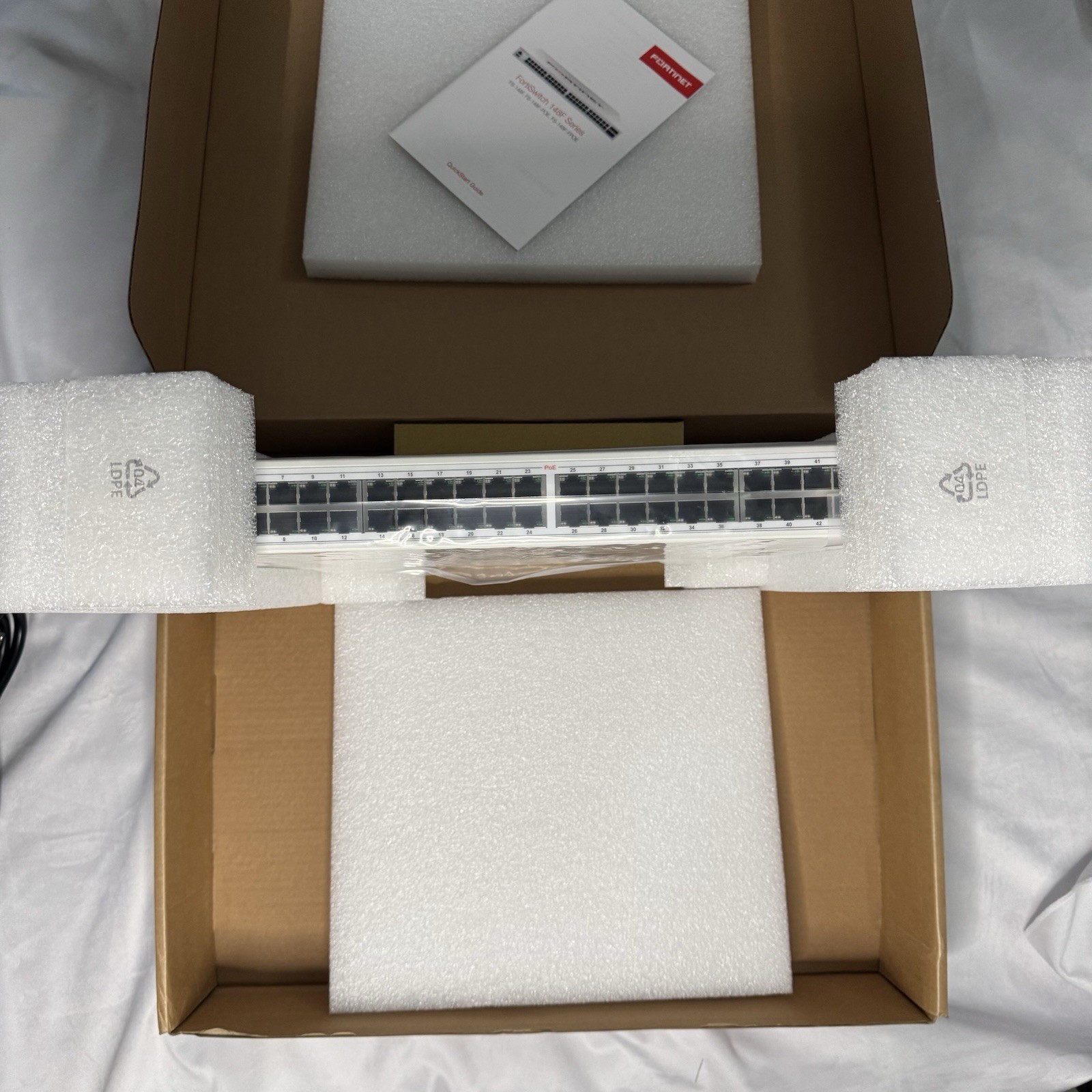 Fortinet FortiSwitch FS148FFPOE 48 Port Managed Ethernet Switch
