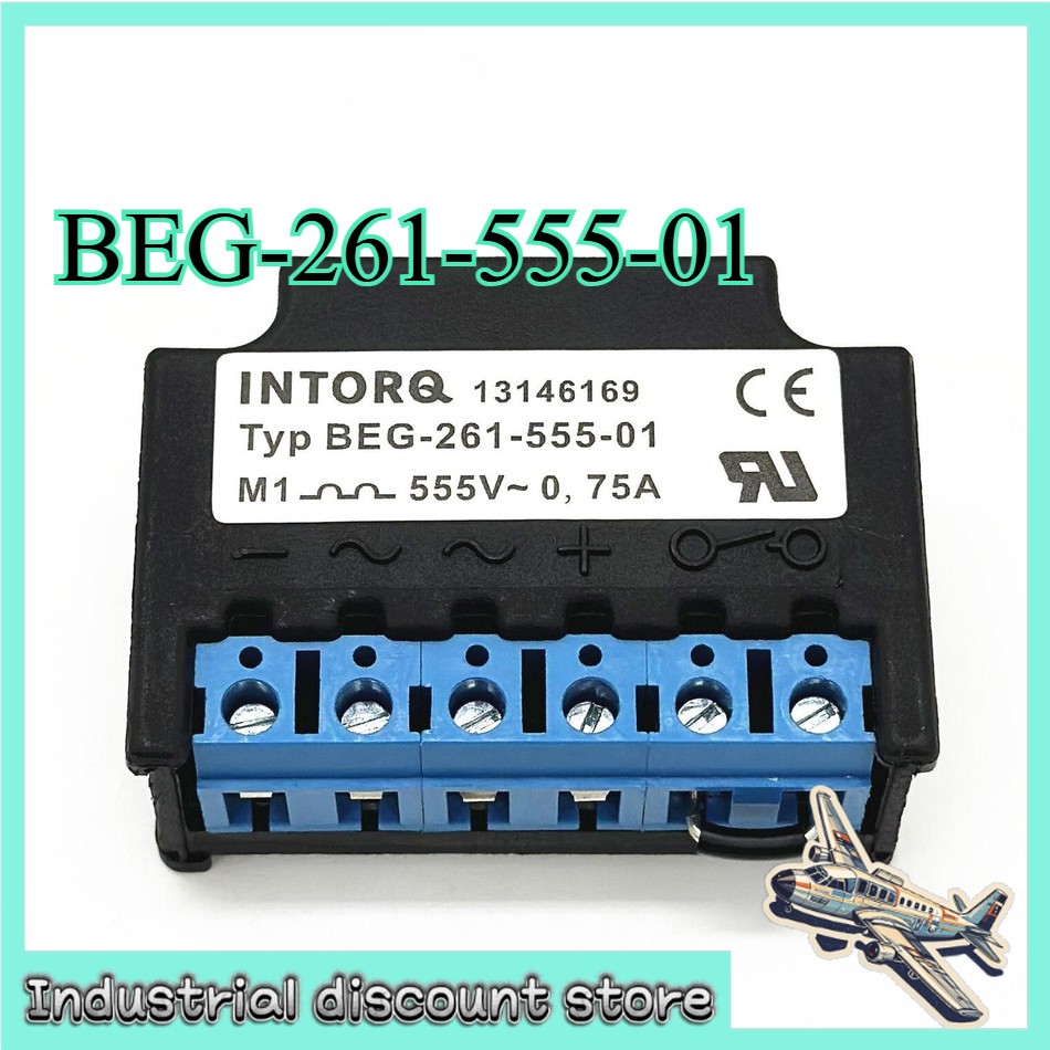 INTORQ BEG-261-555-01 rectifier 555V~ 0.75A AC380V DC170V brake rectifier