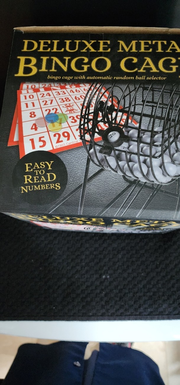 Deluxe Bingo Cage Complete Game Set