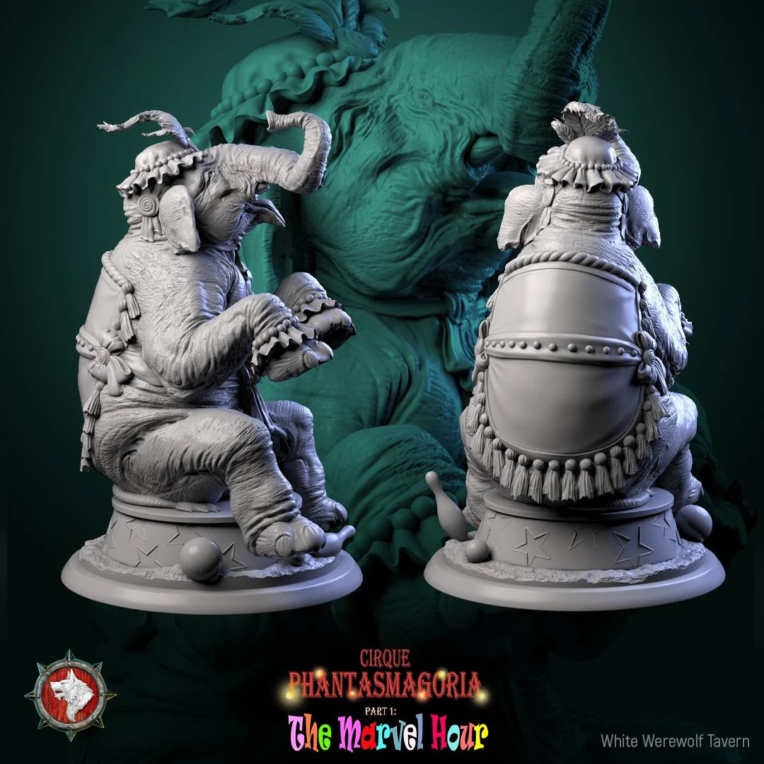 Marvelous Mammoths - Resin Tabletop Miniature