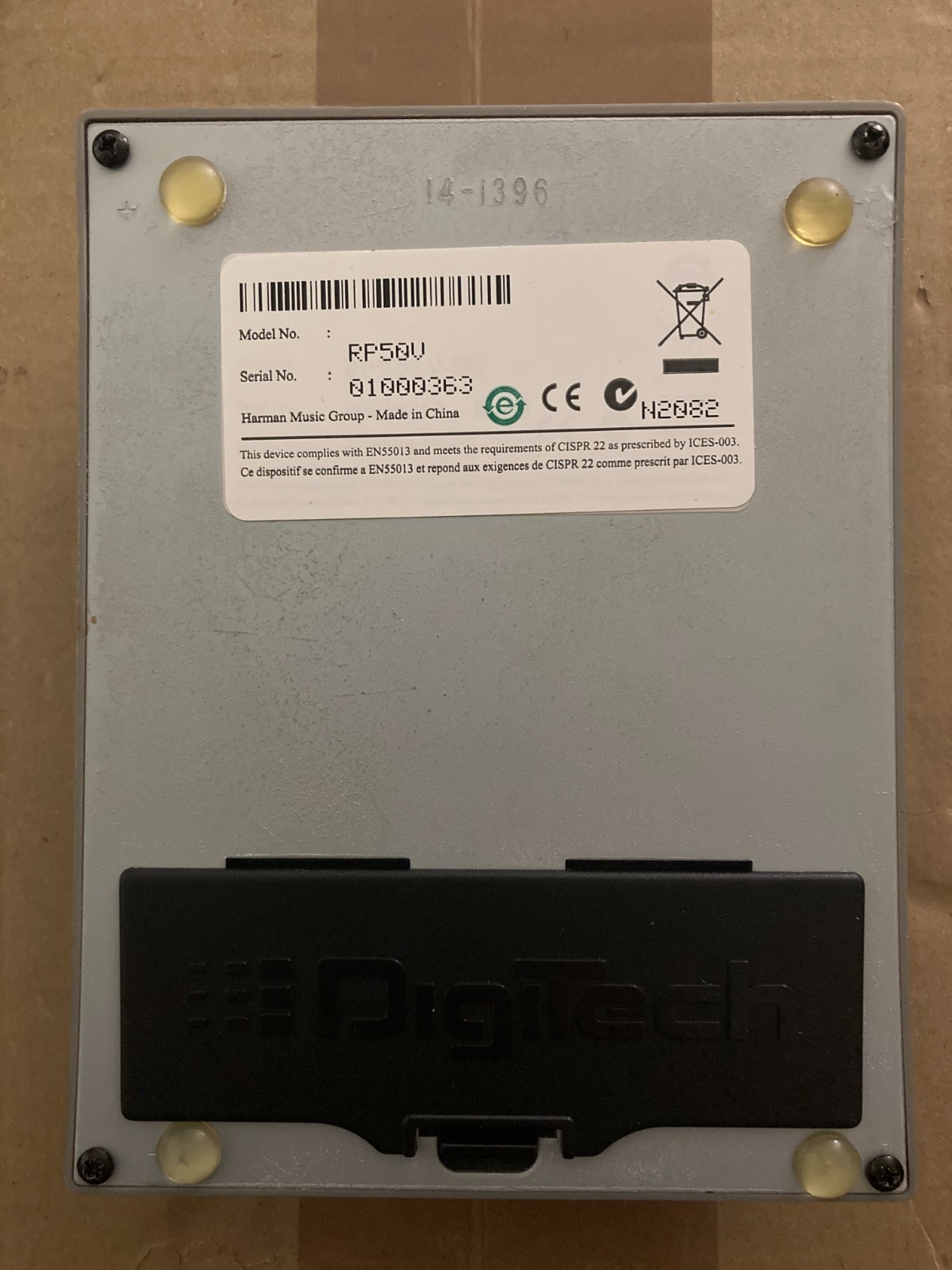 Digittech RP50 Multi-Effect Modeling Processor