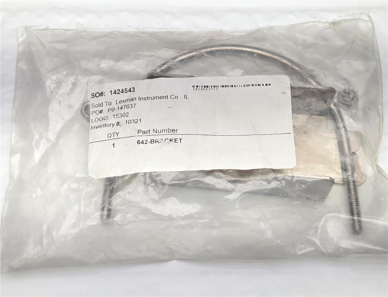 New Pyromation 642-BRACKET Mounting Bracket for 642 Series Transmitters