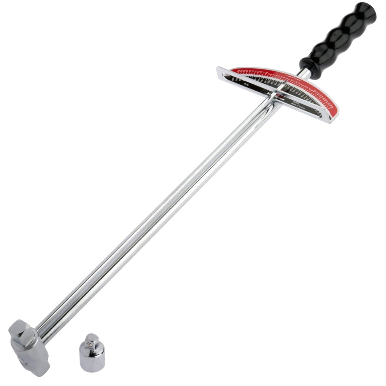 Dual Drive Beam Style Torque Wrench 17” | 3/8” & ½” Drives, 0-150 Ft-Lbs
