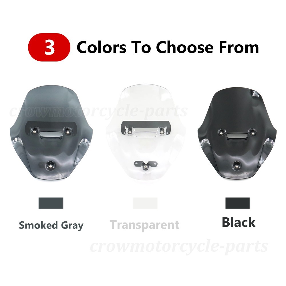 For Ducati Diavel V4 2023 2024 2025 Windshield Windscreen Wind Deflector