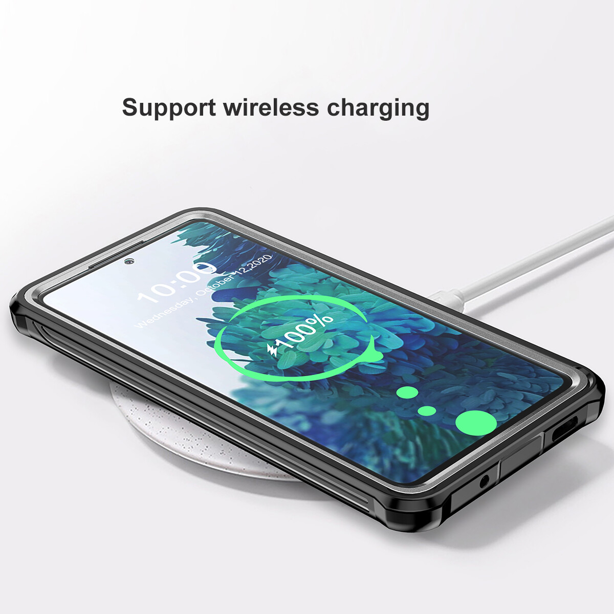 For Samsung Galaxy S20 FE 5G Case Rugged Shockproof Cover with Screen Protector