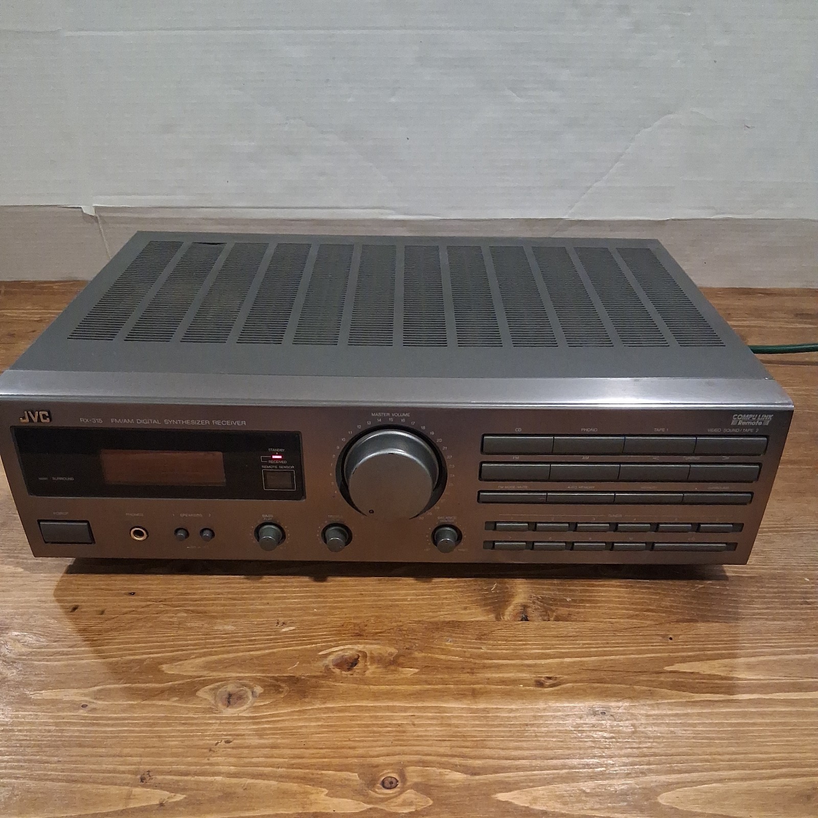 JVC Receiver RX-315 FM/AM Digital Synthesizer Receiver