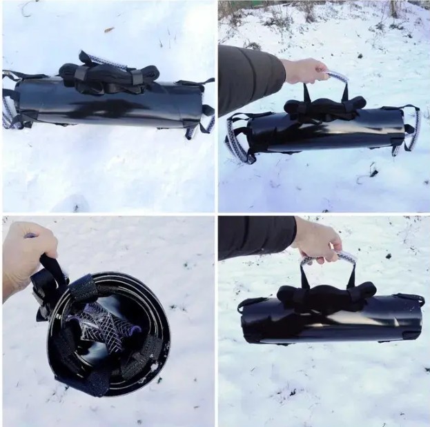 Evacuation plastic stretcher drag (220 cm x 50 cm)