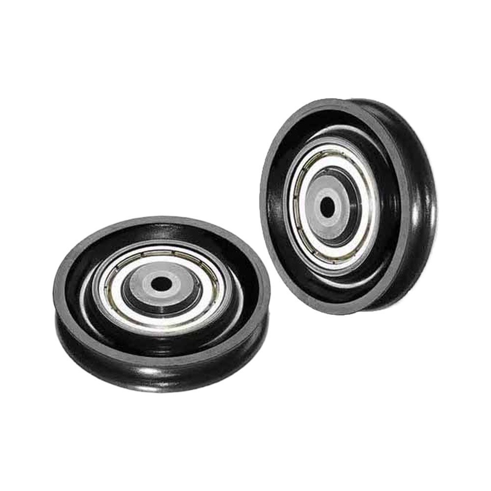 2pcs Cable Machine Pulley Wheels with Sealed Bearings for Lat Pulldown