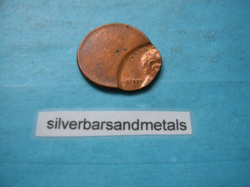 LINCOLN PENNY OFF CENTER 60% RARE NICE ITEM