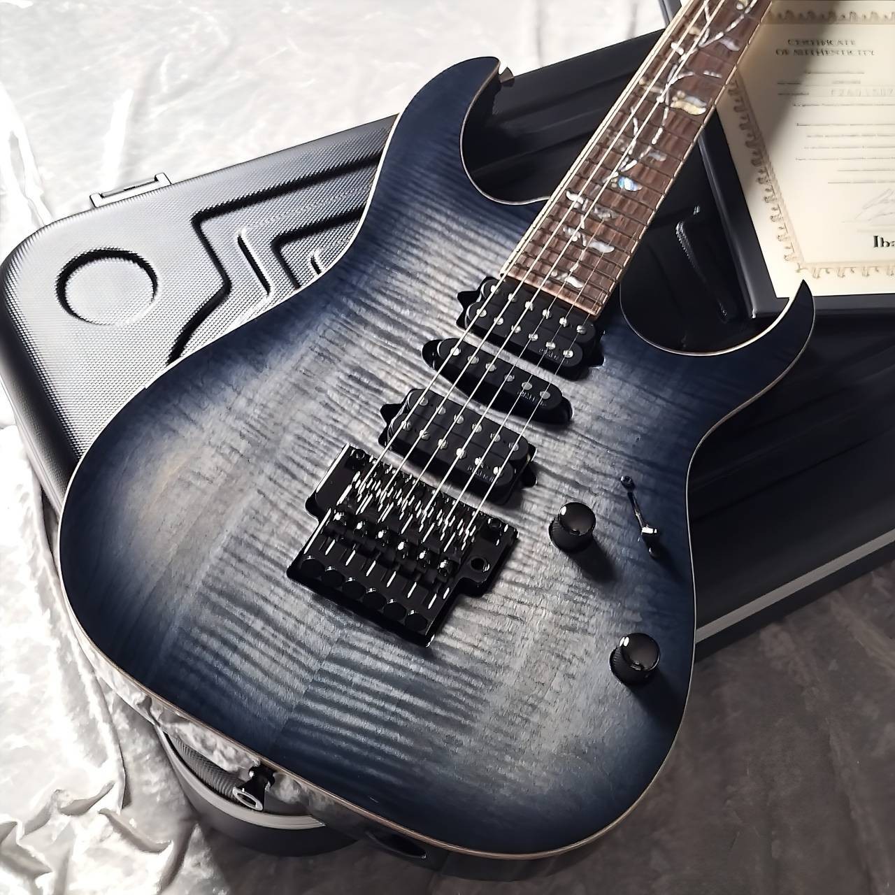 Ibanez RG8570 BRE j.custom Black Rutile #GG7p9